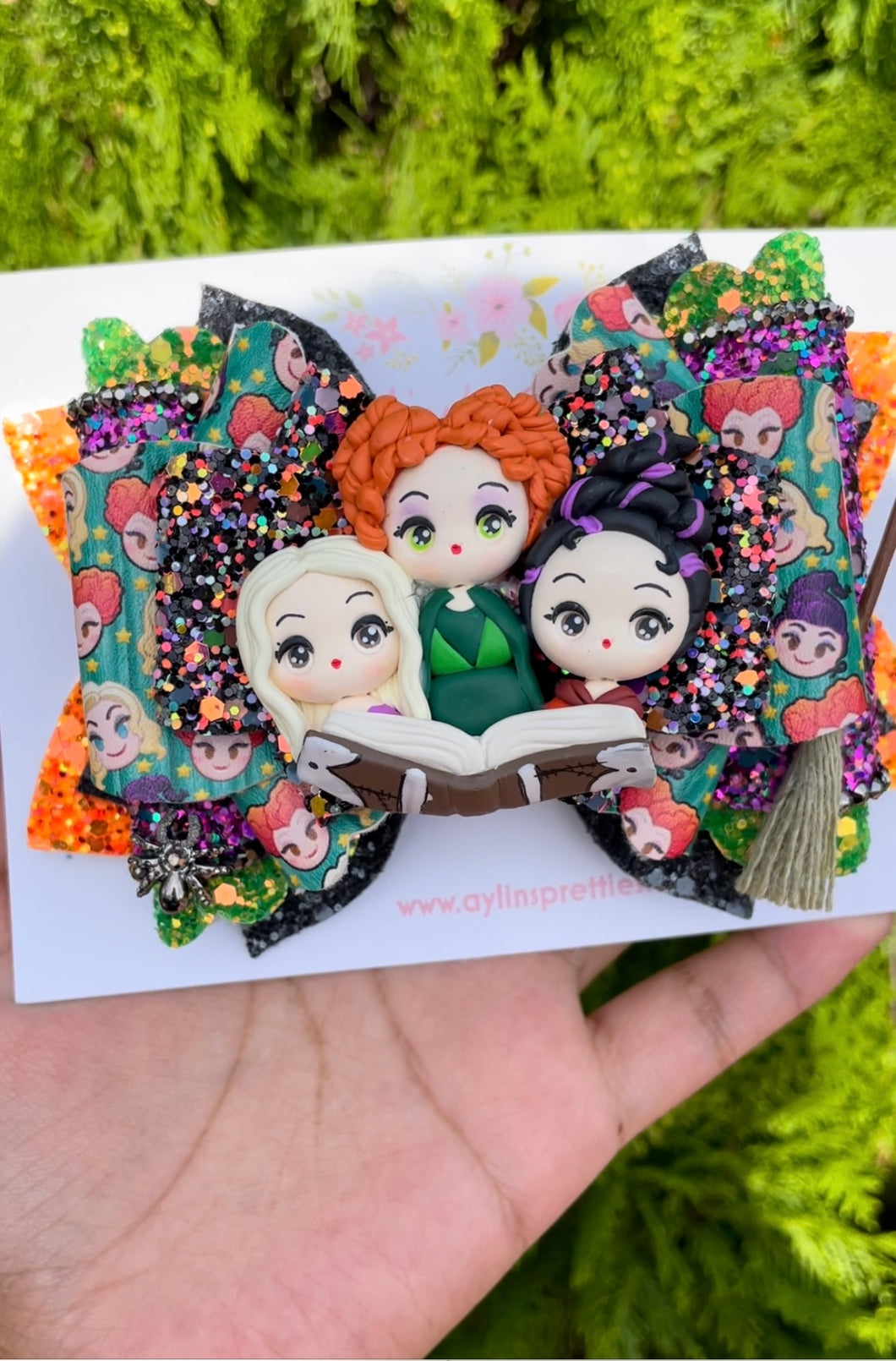 Three Witches with Book