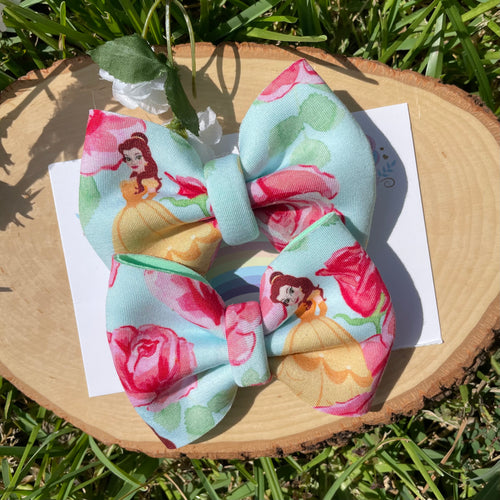Rose Princess Puff Piggie Bows 3