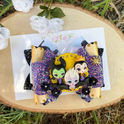 3 Evil Queens Ribbon Bow