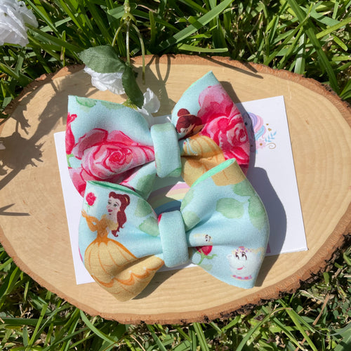 Rose Princess Puff Piggie Bows 5
