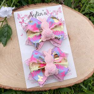 Pink Bunny Piggies