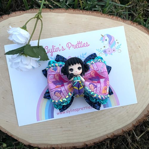 Demon Hunters Black Hair Girl