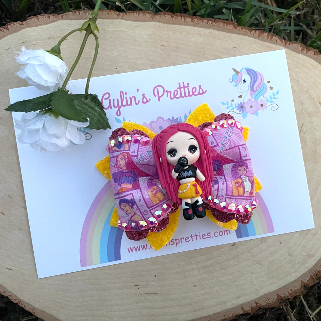 Demon Hunters Pink Hair Girl