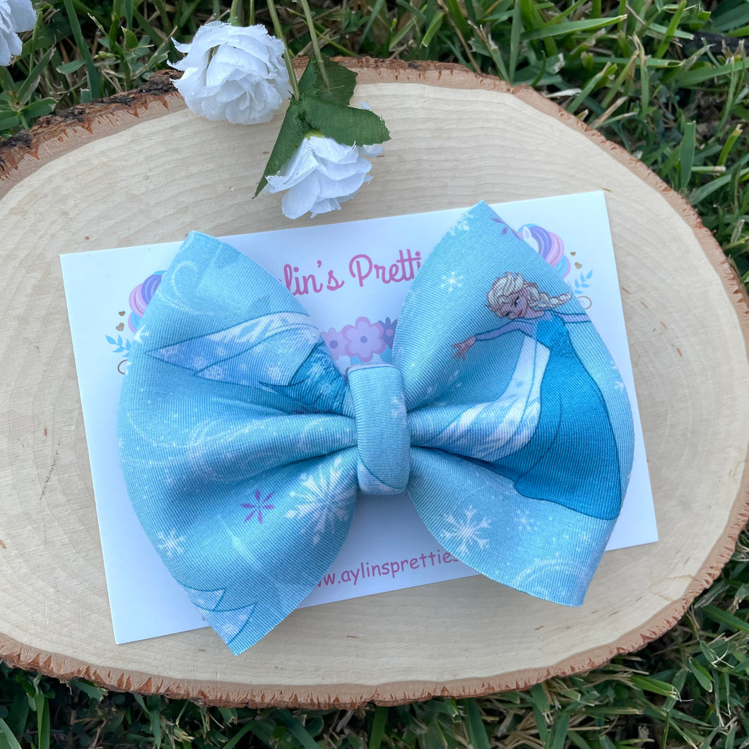 Ice Princess Puff Bow