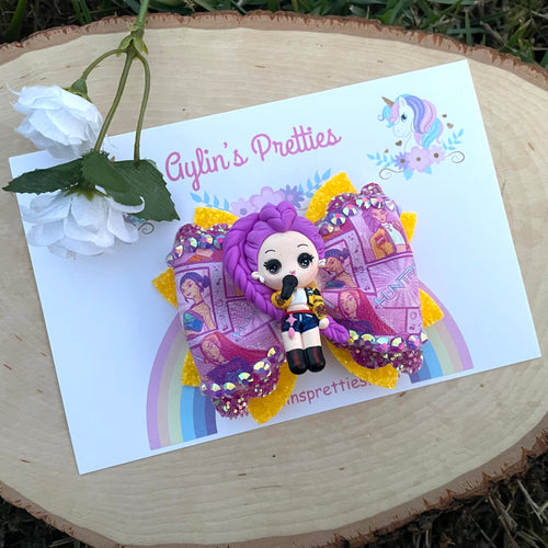 Demon Hunters Purple Girl