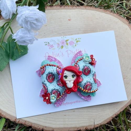Foral Mermaid Princess