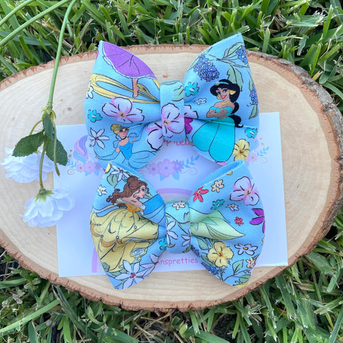 Lamp/Rose Princess Puff Piggie Bows