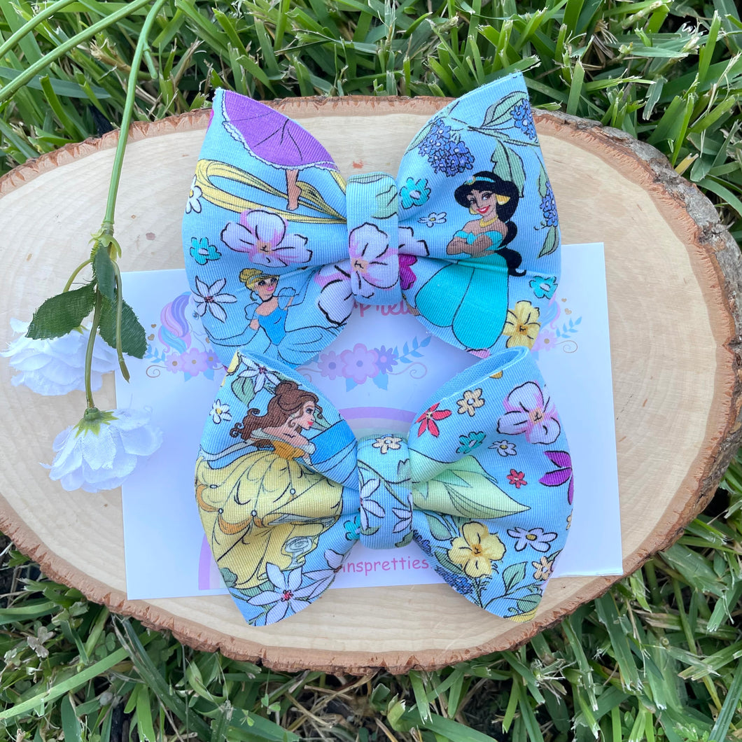 Lamp/Rose Princess Puff Piggie Bows