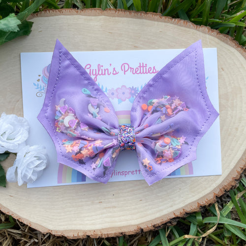 Purple Shaker Bow