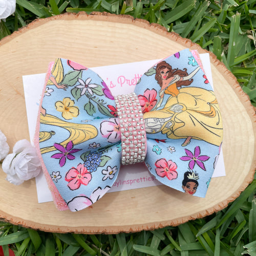 Rose Princess Puff Bow