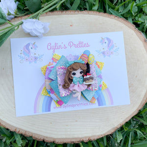 Birthday Girl Ribbon Bow