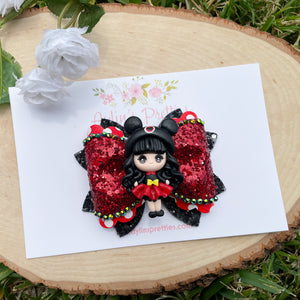 Black/Red Mouse Girl