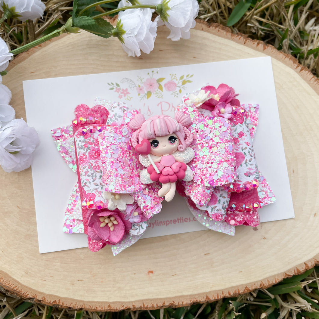 Pink Fairy Valentine Girl