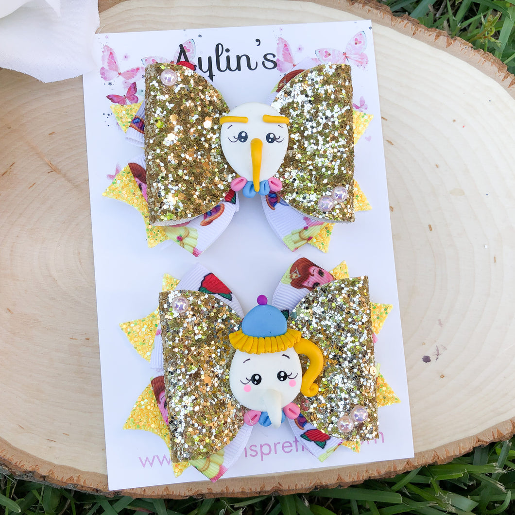 Rose Princess Friends Ribbon Piggies