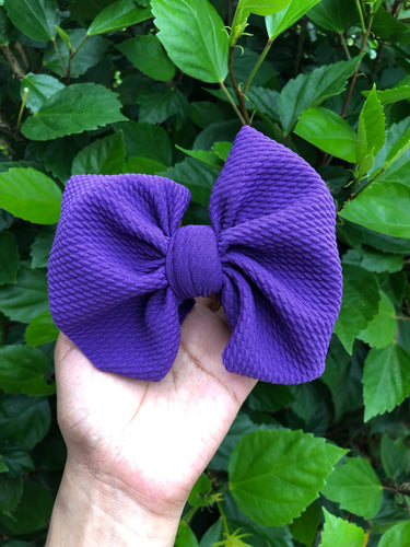 Grape Big Bow