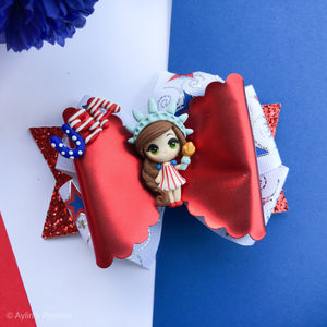USA Girl Bow