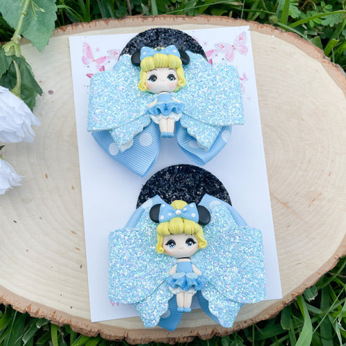 Glass Slipper Princess with Ears Piggies