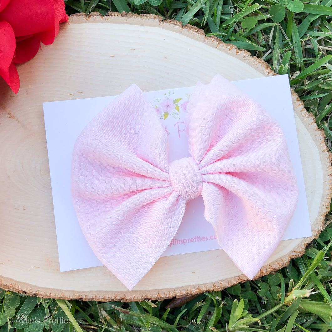 Baby Pink Big Bow