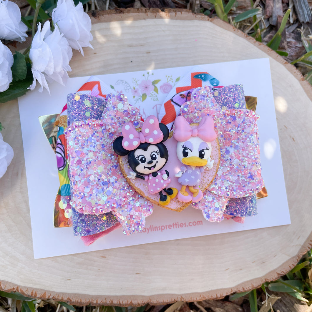 Best Friends Ribbon Bow