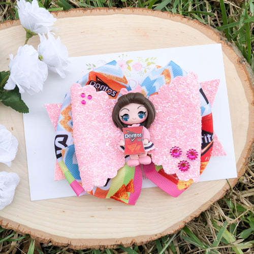 Doritos Girl Ribbon Bow