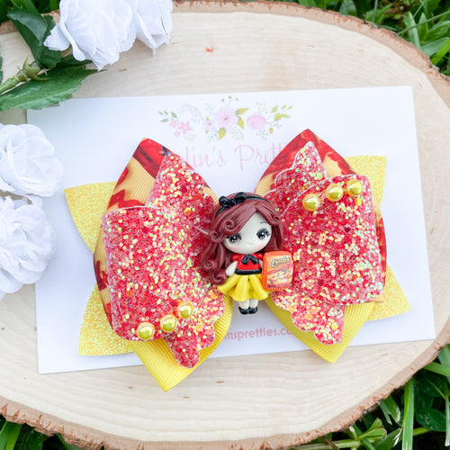 Hot Chips Girl Ribbon Bow