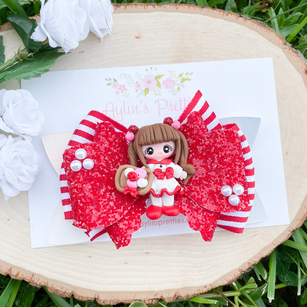 Pan Dulce Girl Ribbon Bow