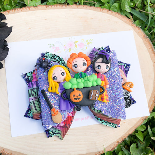 Three Witches Ribbon Bow
