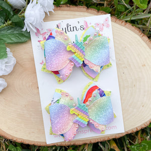 Unicorn  Pop It Ribbon Piggies
