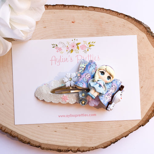 Blonde Ice Princess Clip