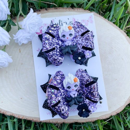 Toddler Sea Queen Ribbon Piggies