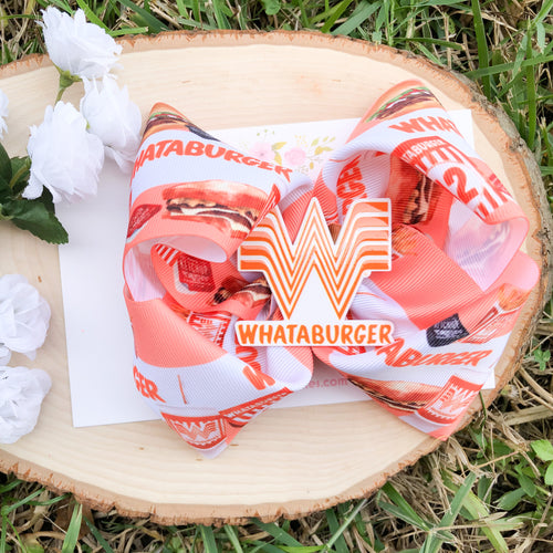 Burger Ribbon Bow