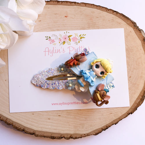 Glass Slipper Princess Clip