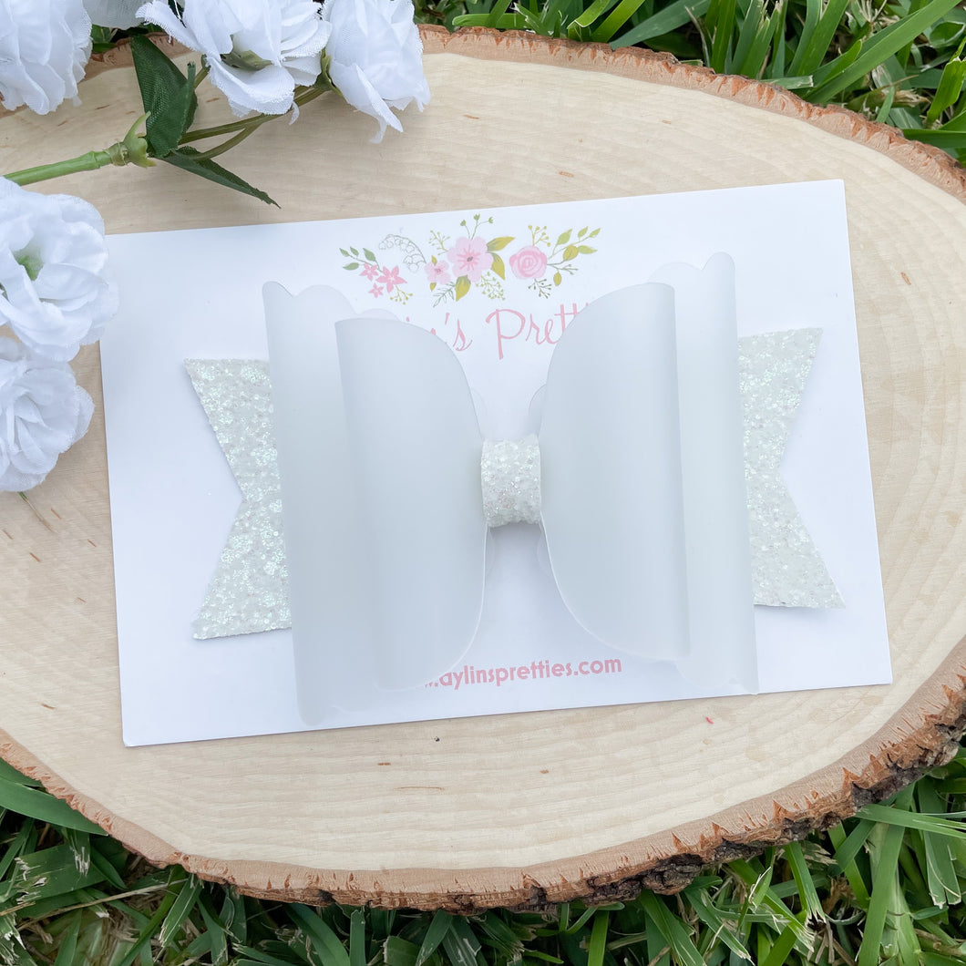 White Jelly Bow
