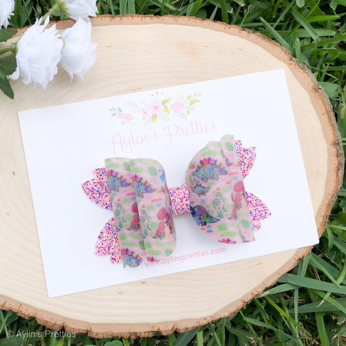 Dinosaur Jelly Bow