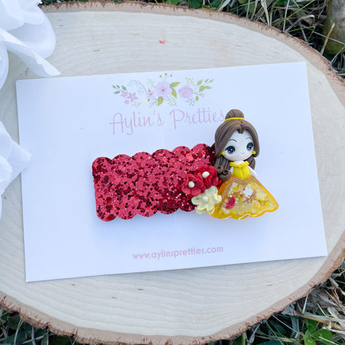 Rose Princess Shaker Clip