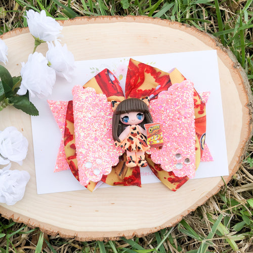 Chetos Girl Ribbon Bow