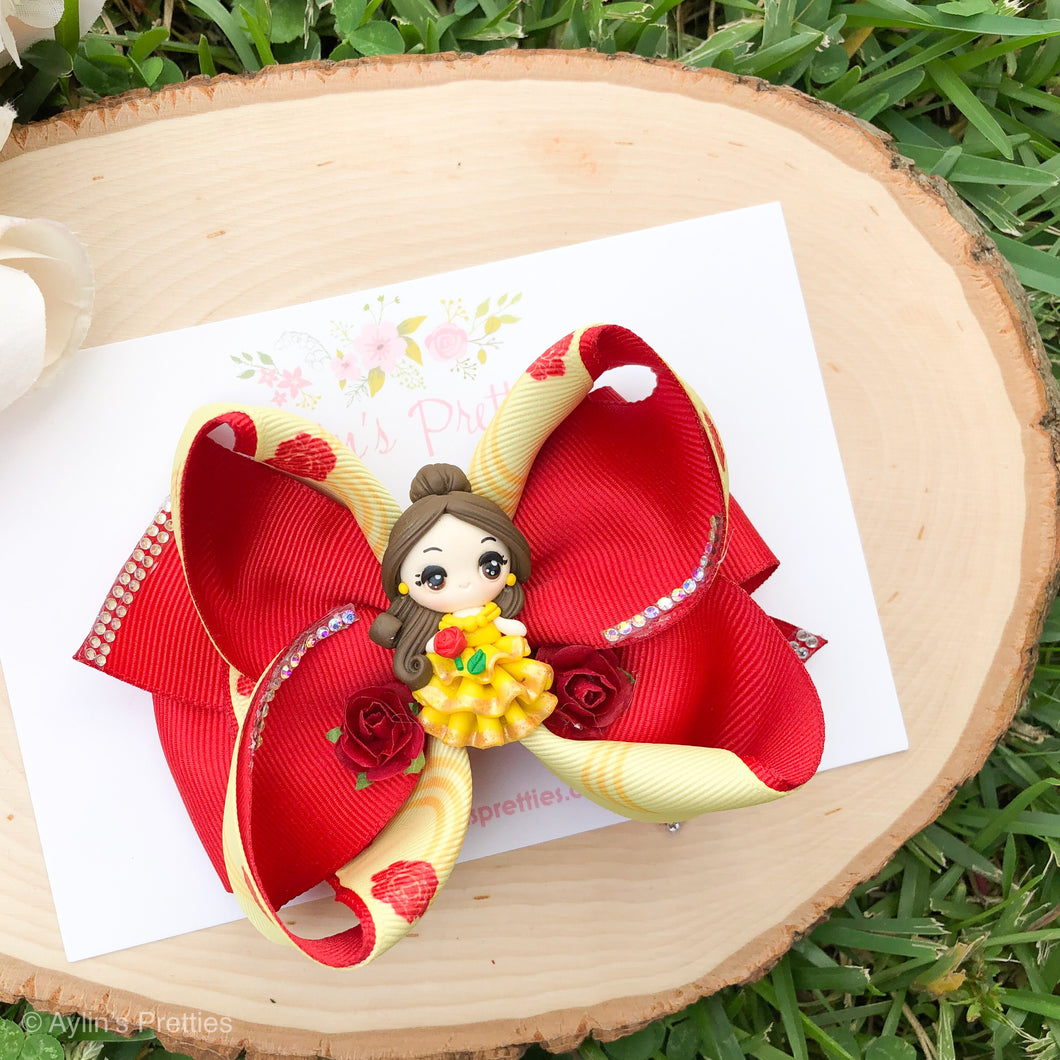 Rose Princess Ribbon Bow