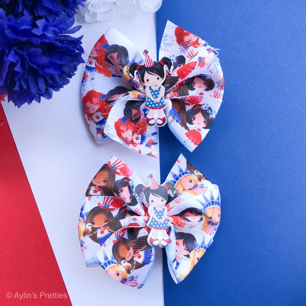 Patriotic Girl Piggies
