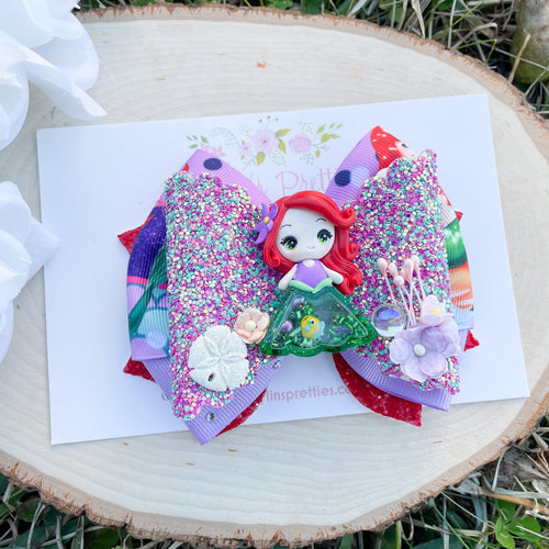 Mermaid Princess Ribbon Shaker