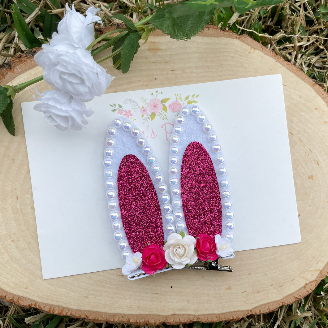 Hot Pink Bunny Ears