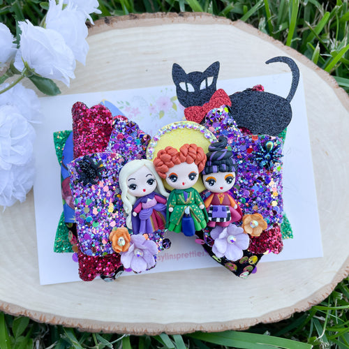 Witches Ribbon Bow