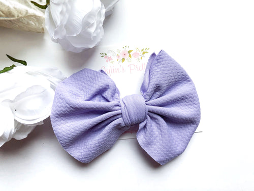 Lilac Big Bow