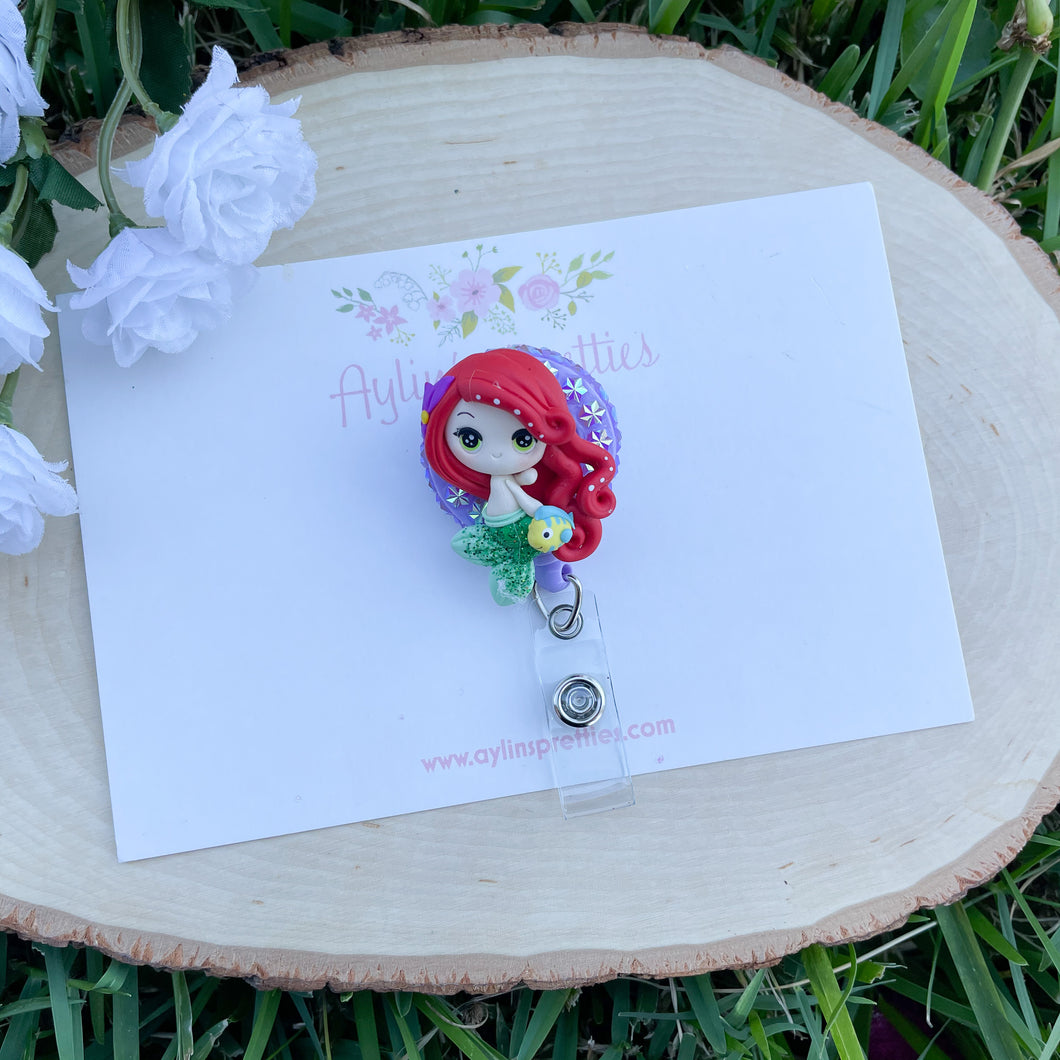 Mermaid Badge Reel