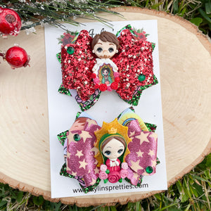Virgencita and Diego Ribbon Piggies