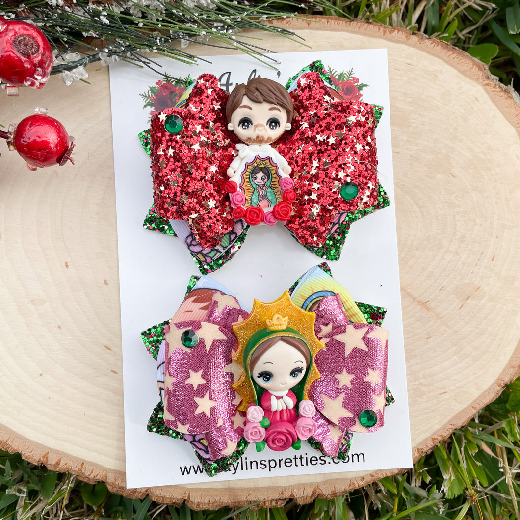 Virgencita and Diego Ribbon Piggies