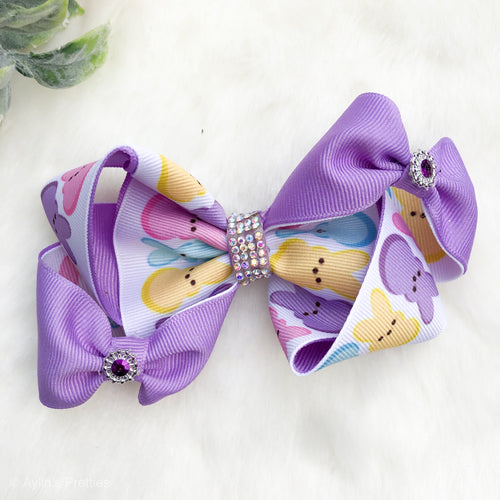 Peep Ribbon Bow