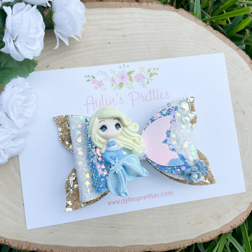 Ice Blonde Mermaid Princess