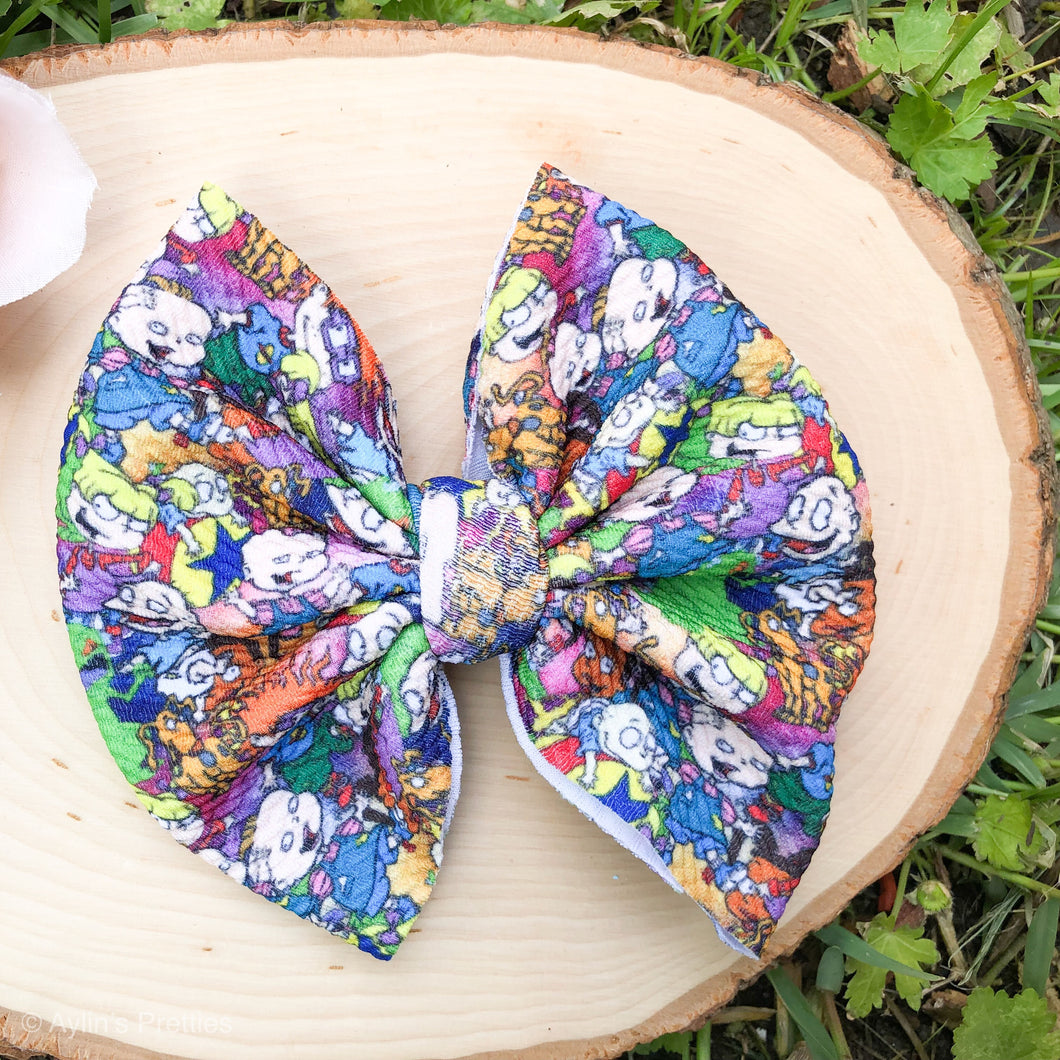 Baby Friends Fabric Bow