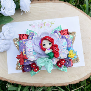 Deluxe Mermaid in a Shell Bow