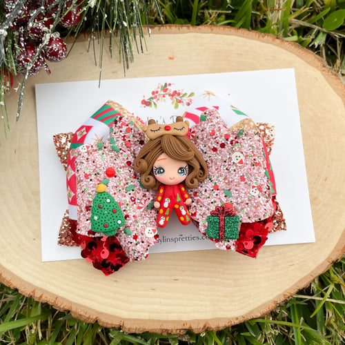 Pijama Girl Ribbon Bow